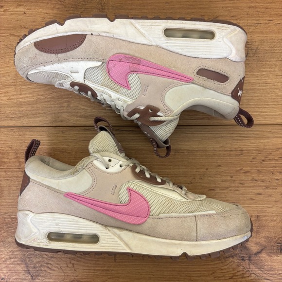 NIKE Air Max 90 Futura Shoes Mauve/Pink Women Size 8 Casual Running Athletic - Picture 7 of 12